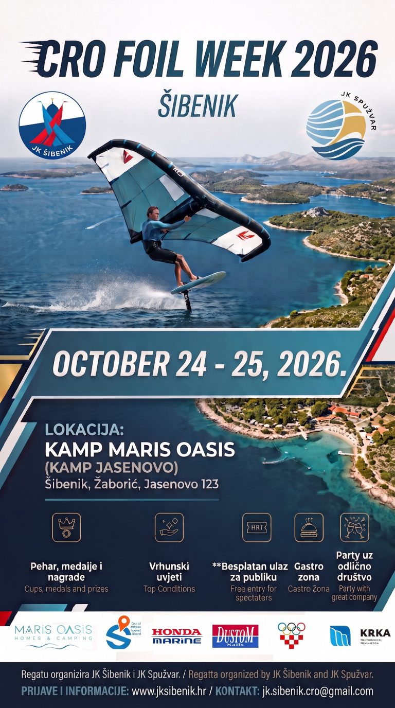 CRO FOIL WEEK 2026: još deset dana do regate u Šibeniku